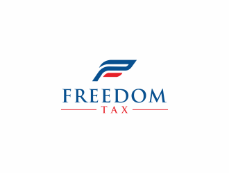 Freedom Tax  logo design by kaylee