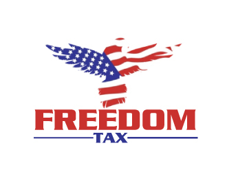 Freedom Tax  logo design by ElonStark