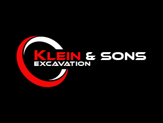 Klein & sons Excavation logo design by czars