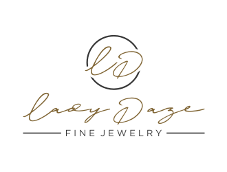 Lady Daze Fine Jewelry  logo design by Inaya