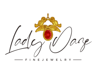 Lady Daze Fine Jewelry  logo design by aura