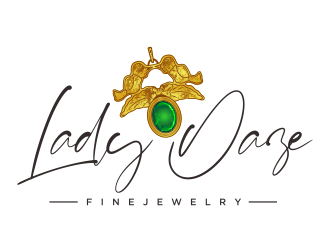 Lady Daze Fine Jewelry  logo design by aura