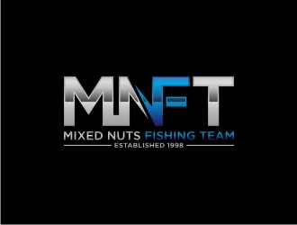 Mixed nuts fishing team logo design by bombers