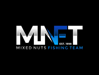 Mixed nuts fishing team logo design by funsdesigns