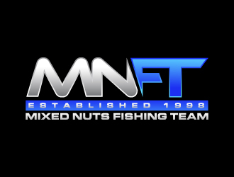 Mixed nuts fishing team logo design by sakarep