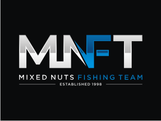 Mixed nuts fishing team logo design by mbamboex