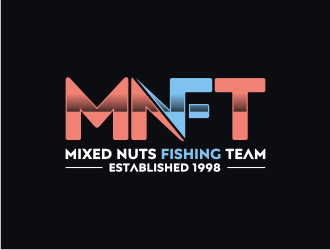 Mixed nuts fishing team logo design by RatuCempaka