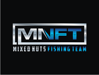 Mixed nuts fishing team logo design by Artomoro