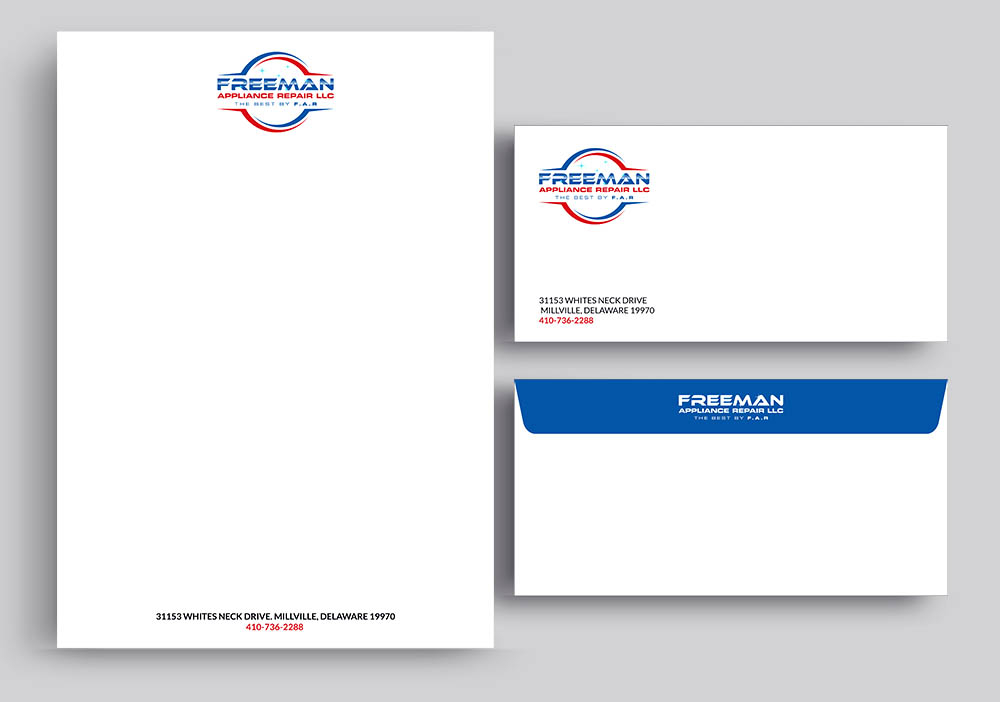 Freeman Appliance Repair LLC logo design by fritsB