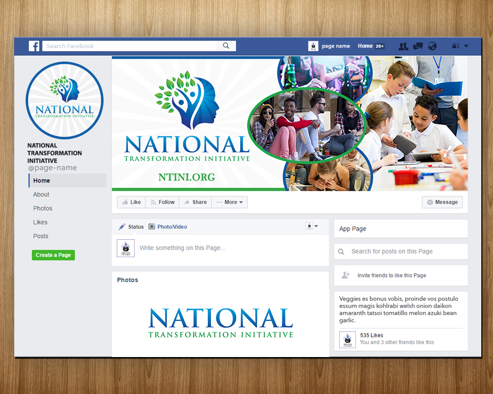 NATIONAL TRANSFORMATION INITIATIVE  logo design by MastersDesigns