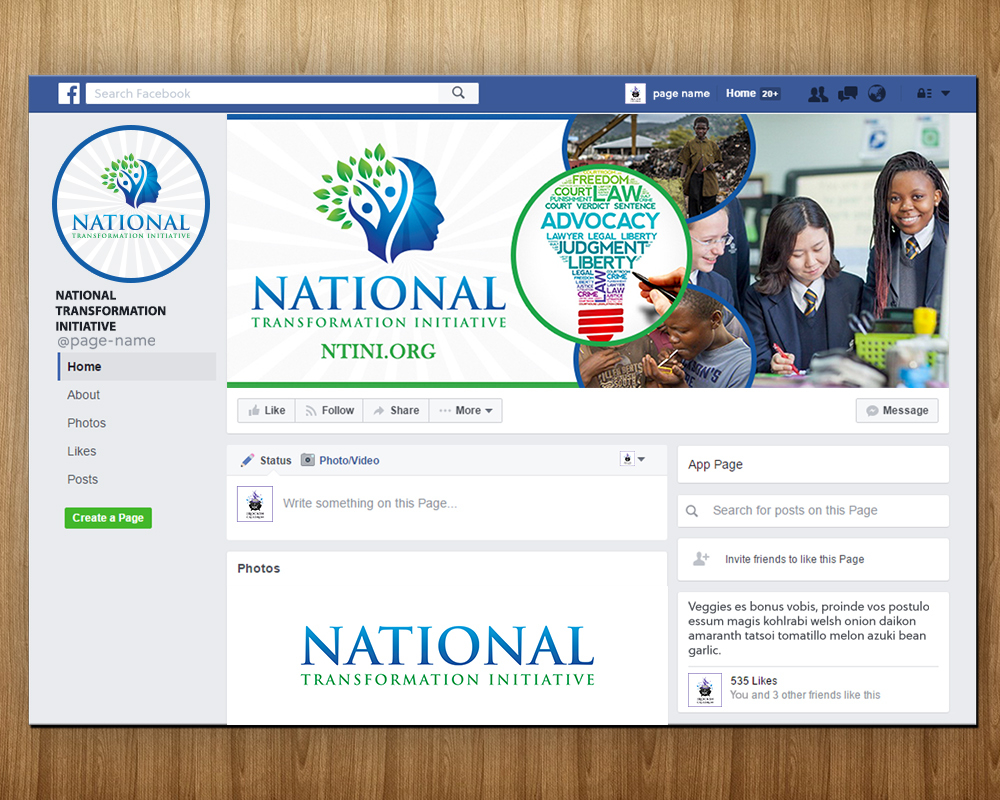 NATIONAL TRANSFORMATION INITIATIVE  logo design by MastersDesigns
