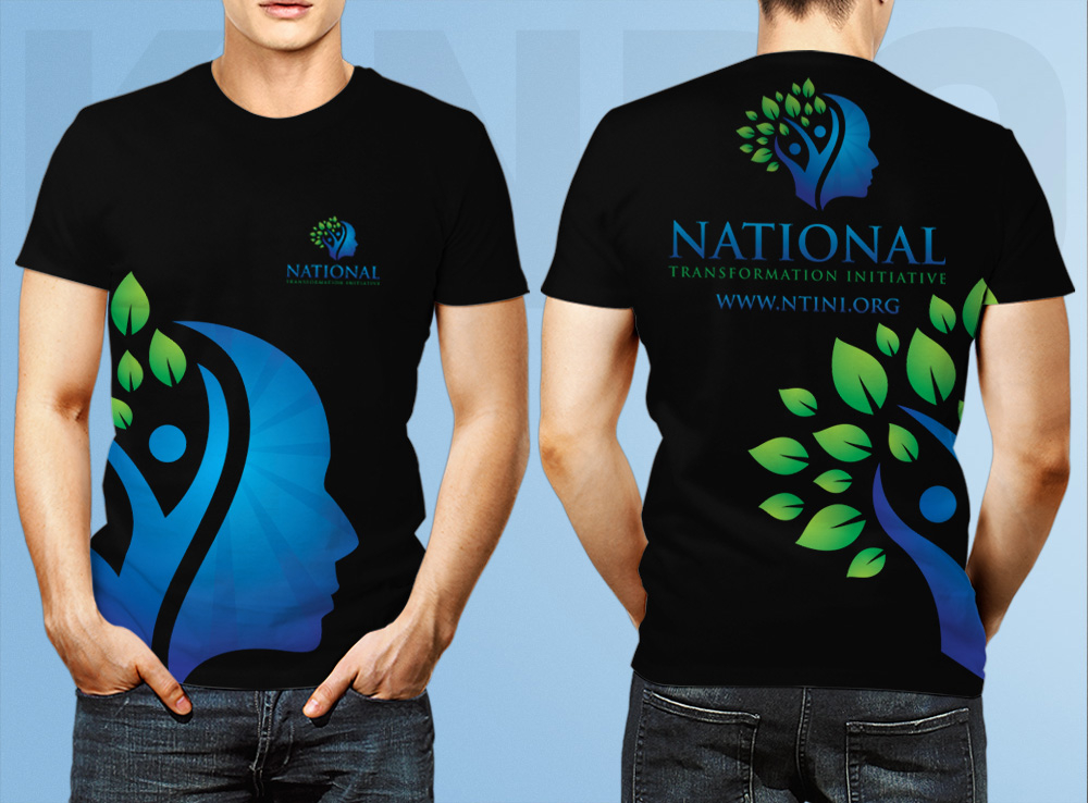 NATIONAL TRANSFORMATION INITIATIVE  logo design by Kindo