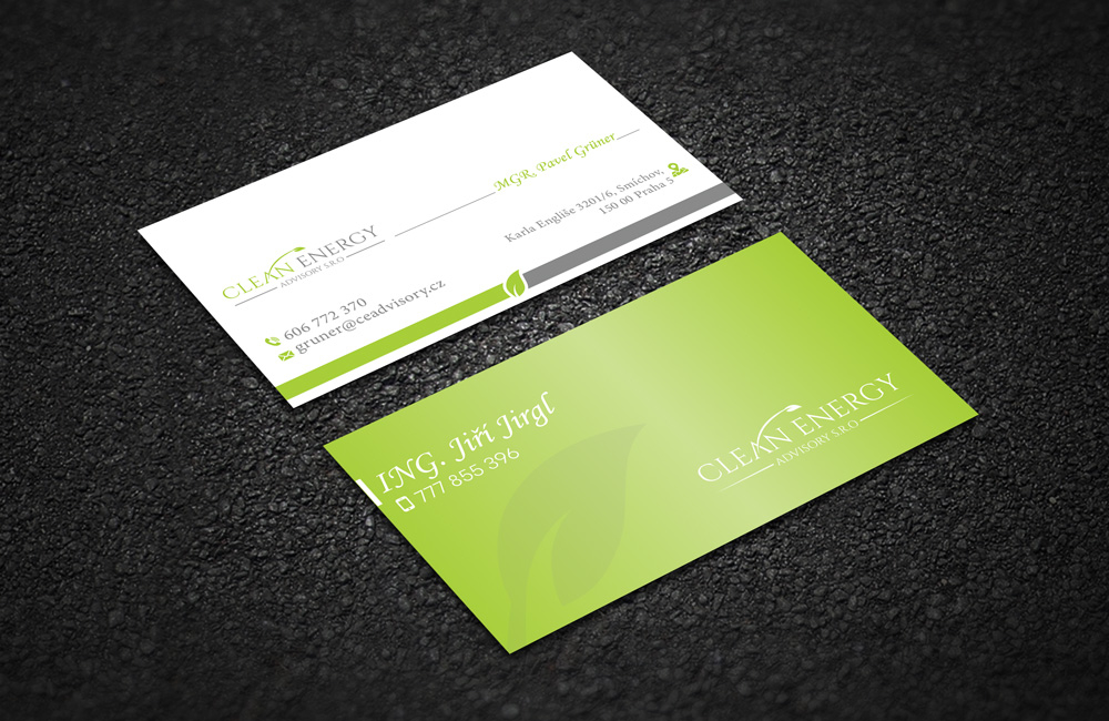 Clean Energy Advisory s.r.o. logo design by grea8design