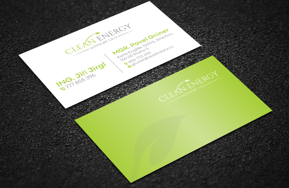 Clean Energy Advisory s.r.o. logo design by grea8design