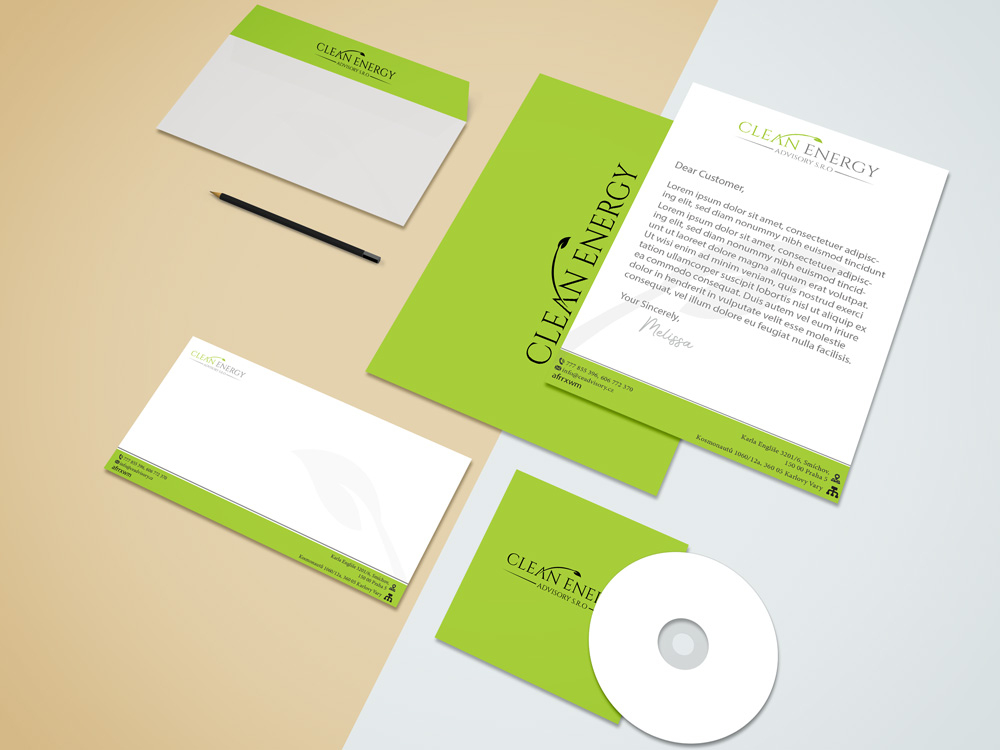 Clean Energy Advisory s.r.o. logo design by grea8design