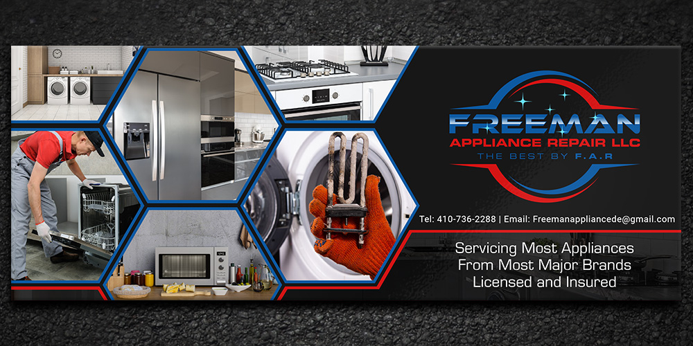 Freeman Appliance Repair LLC logo design by Gelotine