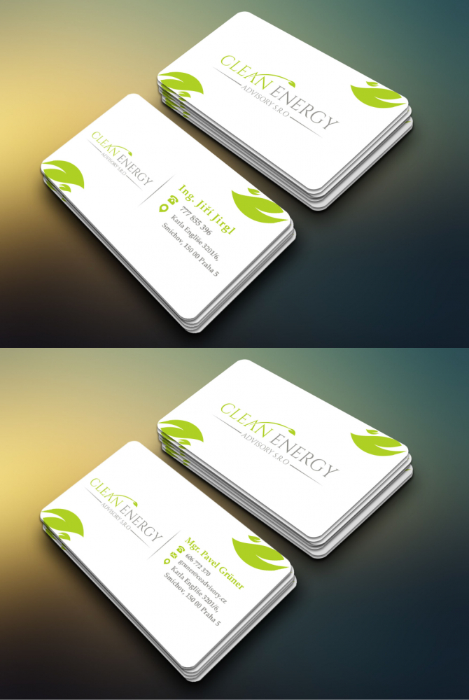 Clean Energy Advisory s.r.o. logo design by zizze23