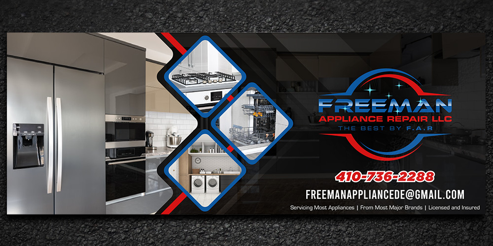 Freeman Appliance Repair LLC logo design by Gelotine