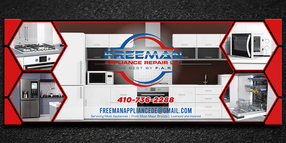 Freeman Appliance Repair LLC logo design by Gelotine
