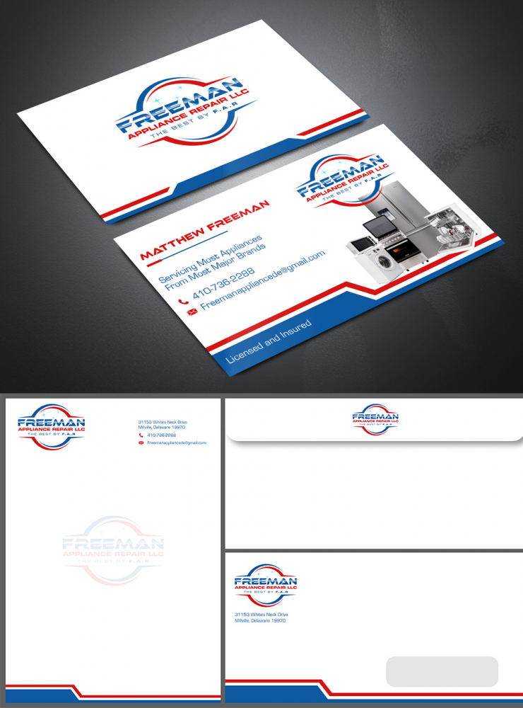 Freeman Appliance Repair LLC logo design by Gelotine
