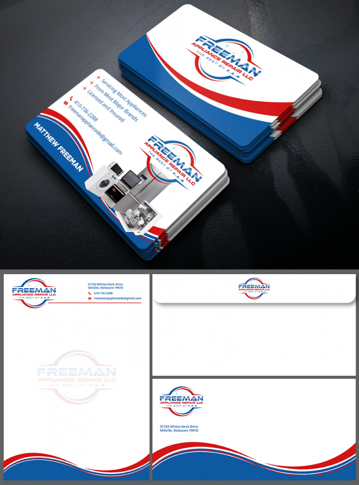 Freeman Appliance Repair LLC logo design by Gelotine