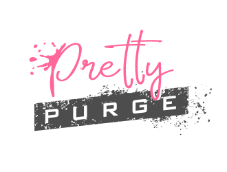 Pretty Purge logo design by M J