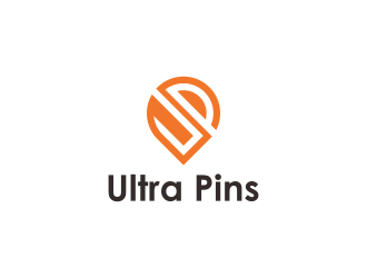 Ultra Pins logo design by pel4ngi