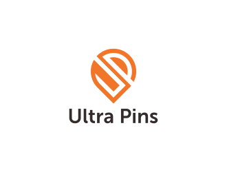 Ultra Pins logo design by pel4ngi