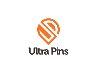 Ultra Pins logo design by pel4ngi