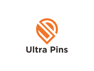 Ultra Pins logo design by pel4ngi