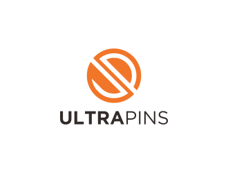 Ultra Pins logo design by pel4ngi