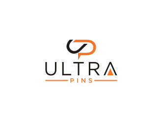 Ultra Pins logo design by Artomoro