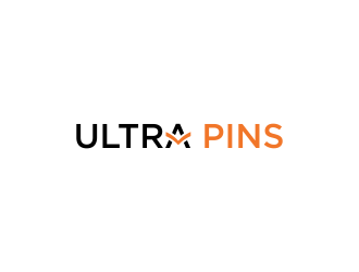 Ultra Pins logo design by pel4ngi