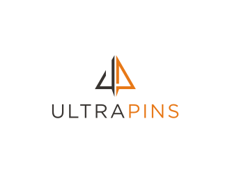 Ultra Pins logo design by Artomoro