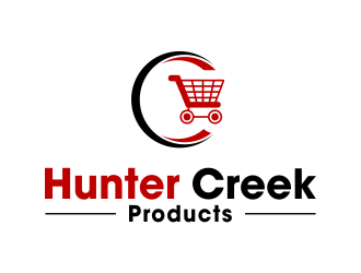 Hunter Creek Products logo design by HENDY