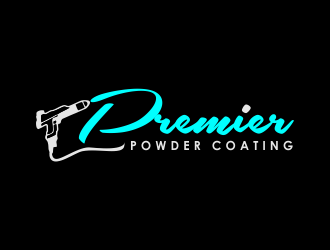 Premier Powder Coating logo design by giphone