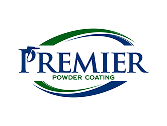 Premier Powder Coating logo design by enzidesign