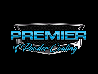 Premier Powder Coating logo design by kunejo