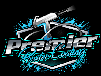Premier Powder Coating logo design by Suvendu