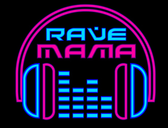 Rave Ma2 or Rave Mama logo design by DreamLogoDesign