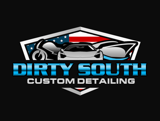 Dirty South Custom Detailing logo design by kunejo