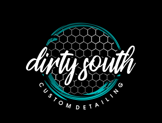 Dirty South Custom Detailing logo design by JessicaLopes