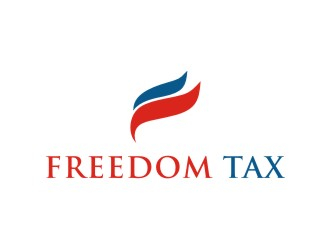 Freedom Tax  logo design by sabyan