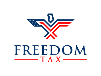 Freedom Tax  logo design by larasati