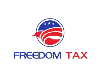 Freedom Tax  logo design by DMC_Studio