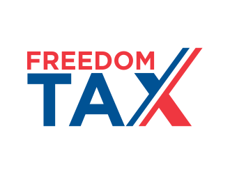 Freedom Tax  logo design by cahyobragas