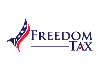 Freedom Tax  logo design by jaize