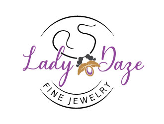 Lady Daze Fine Jewelry  logo design by Conception