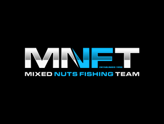 Mixed nuts fishing team logo design by GassPoll