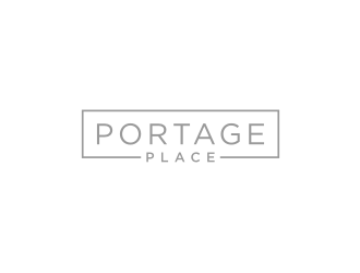 Portage Place logo design by Artomoro